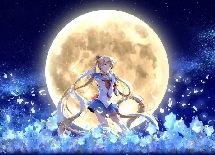 p站美图代表月亮消灭你美少女战士月野兔壁纸特辑