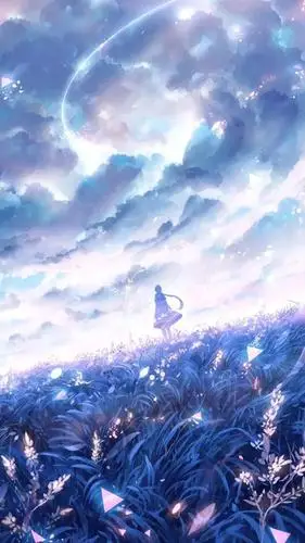 动漫背景场景好看天空