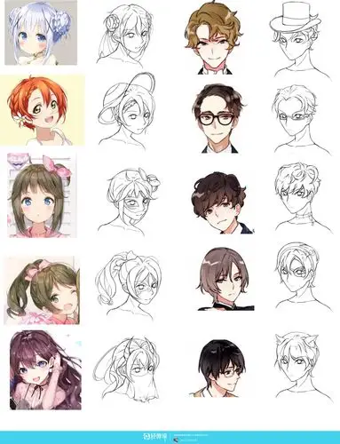 头部道具练习角色人物头部饰品的训练