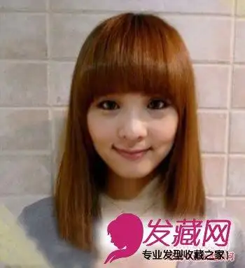 圆弧度刘海发型,让你清纯可爱至极(13)