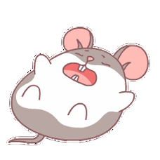 鼠你能天真无邪小可爱五颜六色发光体