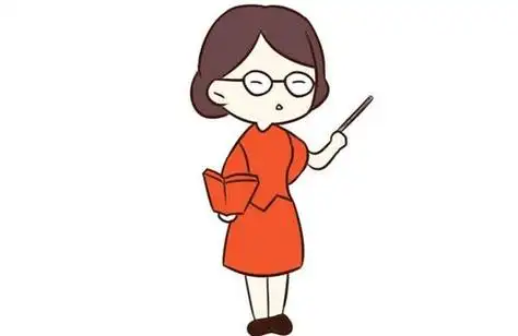 老师在做事的简笔画我长大后的梦想是成为一名人民教师人物简笔画教程