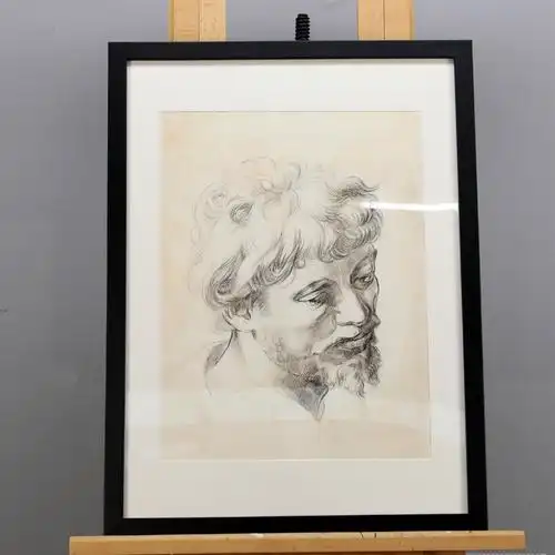 自定义素描风景和肖像铅笔绘图在纸上