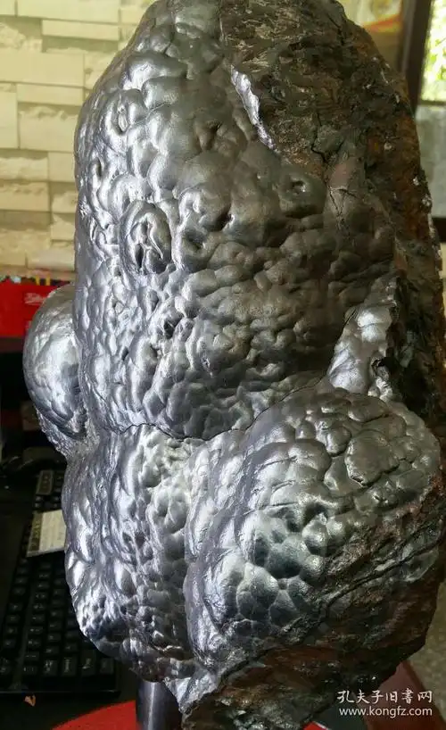 陨石原石,顶级陨石,极品"陨钻王"原石,天降"陨钻之王"特大块33斤重