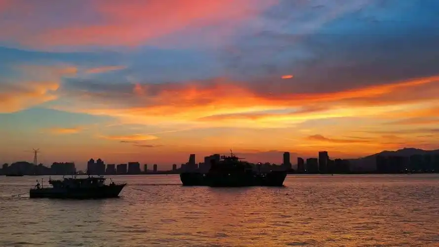 抖音上最火的日落晚霞_其他电脑壁纸-壁纸族