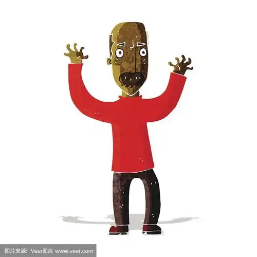 卡通愤怒的爸爸