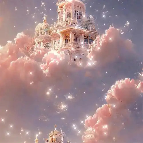 blingbling的粉色梦幻城堡头像图片