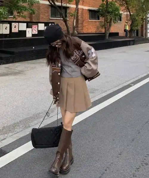 腿粗女孩这样穿靴子 时髦显瘦又好看