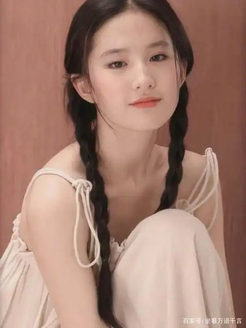 刘亦菲早年写真,清纯无敌天仙姐姐实至名归