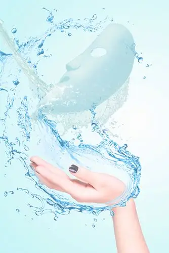 清新补水保湿广告设计背景图