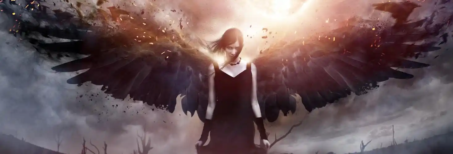 ps合成作品 堕落天使(原创)