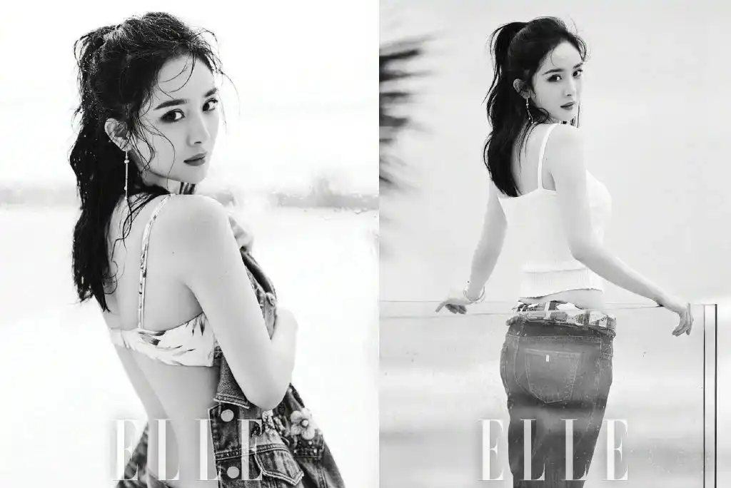 杨幂壁纸:幂幂身材比例太绝了,晒出的大长白腿美爆了