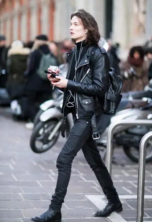 【0629期】搭配 | 穿机车皮夹克街头玩酷