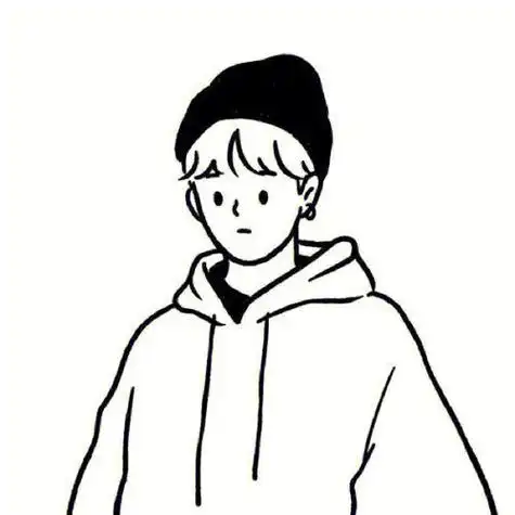 头像男黑白线条 男生头像图片大全 -【爱个性】