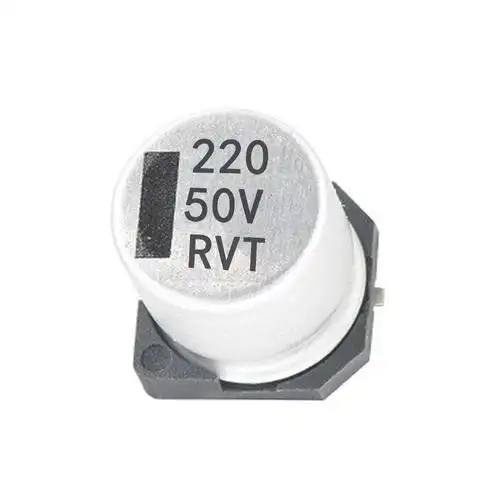 贴片铝电解电容47uf50v 6.3*6 缩小体贴片电解电容