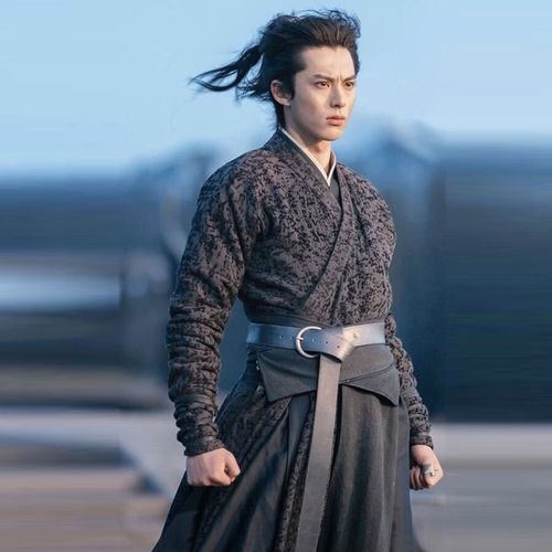古装影视棉麻武侠破旧侠客客服沙漠漠男剑客民族服装