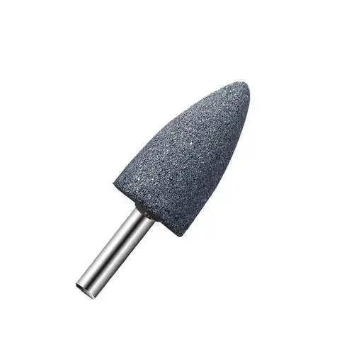 克钢砂磨头棕刚玉锥形10个装φ3040mm