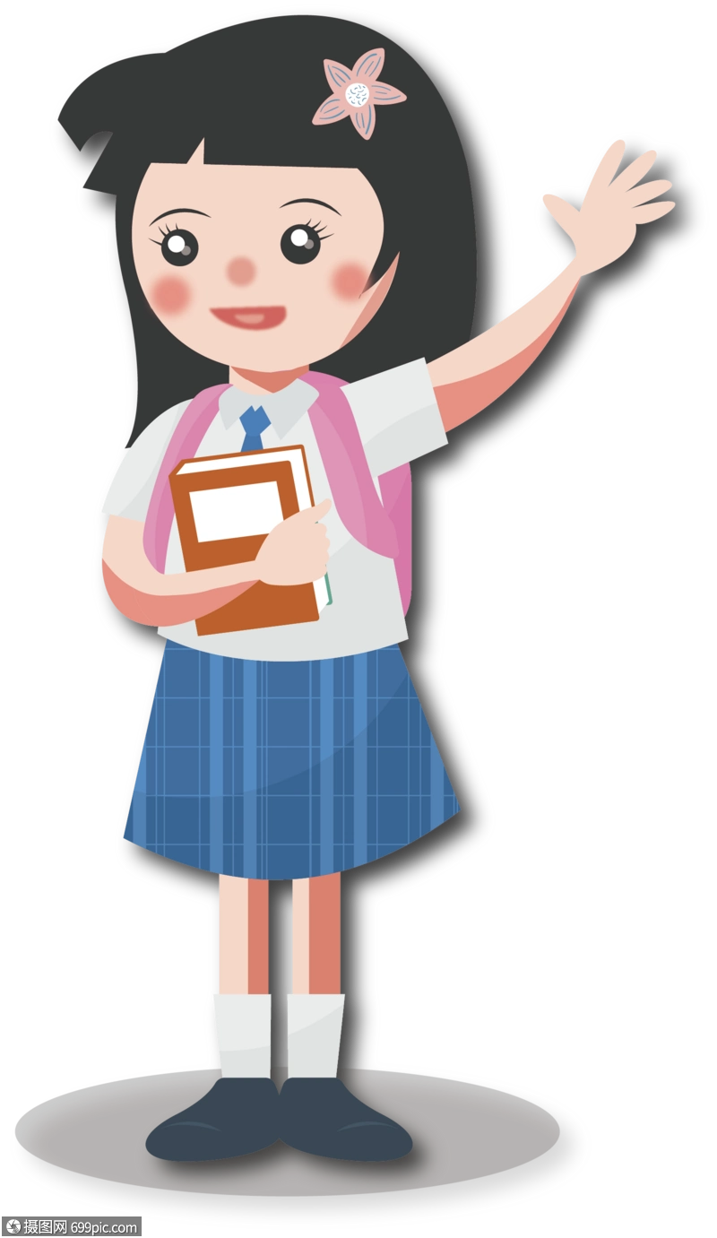 学生学生素材手绘学生