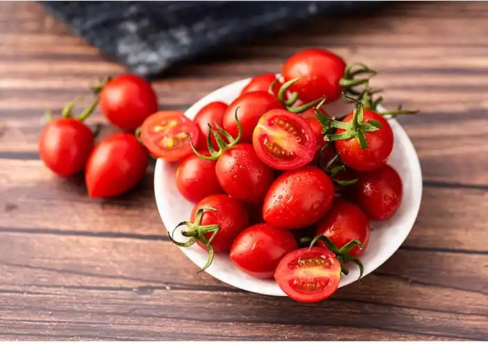 平度釜山88玲珑小番茄圣女果新鲜千禧香甜小西红柿水果自然熟整箱f