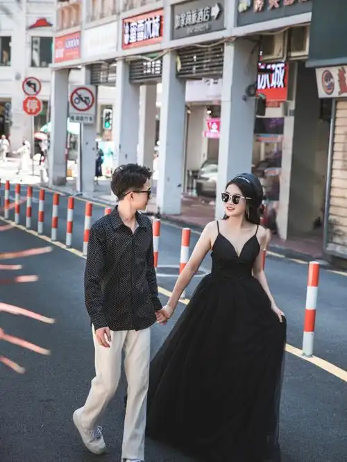 街拍婚纱照分享