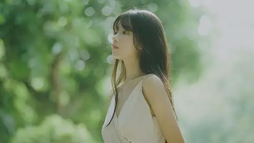 小清新森系美女写真高清壁纸