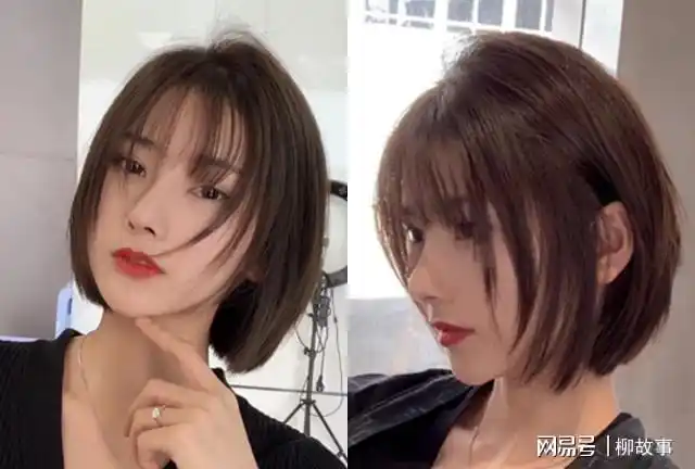ins超火的6款韩系女生短发发型,既好看又不挑人|脸型|齐刘海_网易订阅