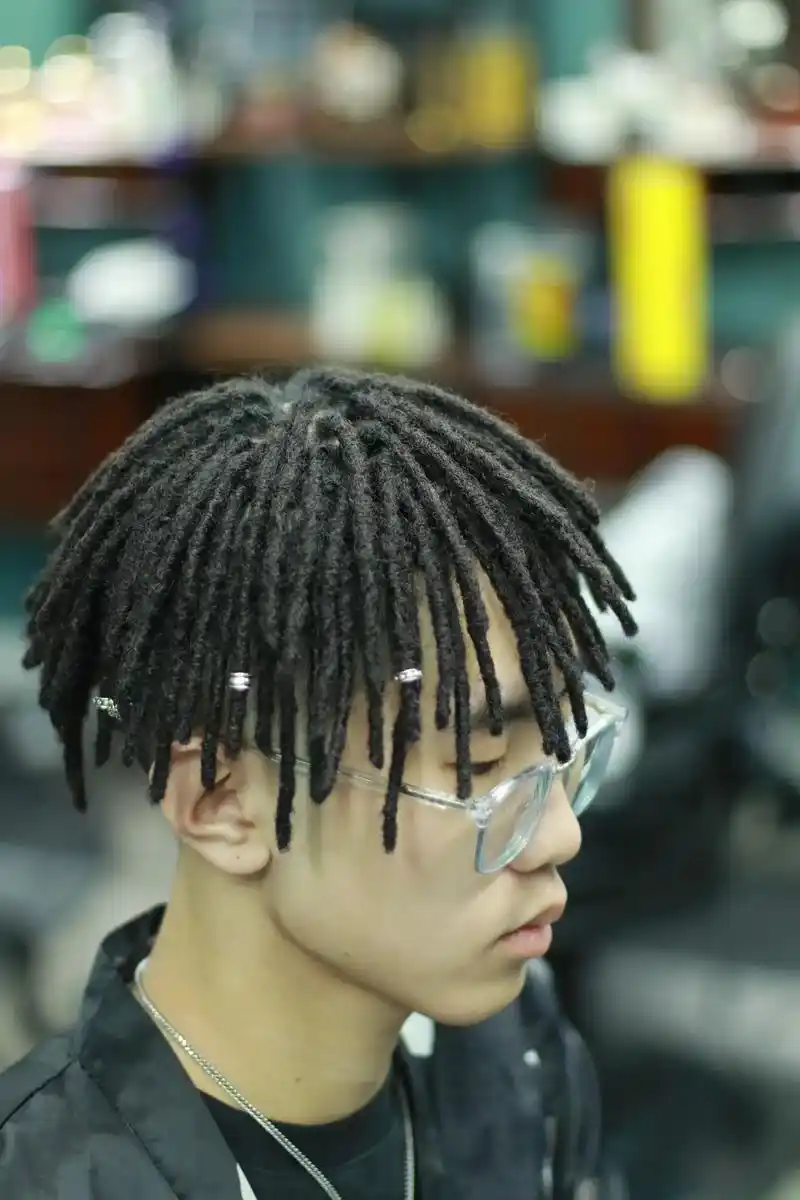 脏辫.#男士理发馆barbershop #男士发型 #西安 - 抖音