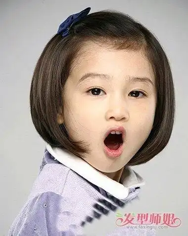发型设计 儿童发型 >> 小女童短发发型 好看的短发型图片 小女童的