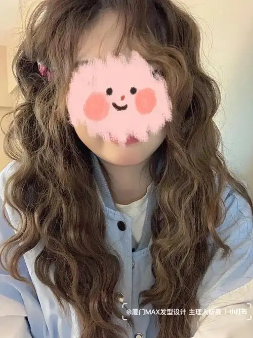 蓬松烫法式蛋蛋卷少发妹纸救星巨显脸小