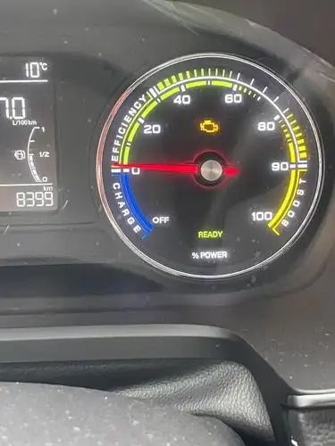 【图】油电混合荣威erx5仪表盘出现黄灯_荣威rx5/rx5新能源论坛_汽车