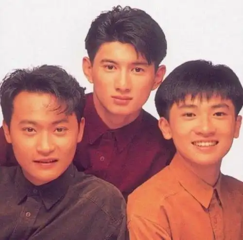 老照片:小虎队(苏有朋,吴奇隆,陈志朋)