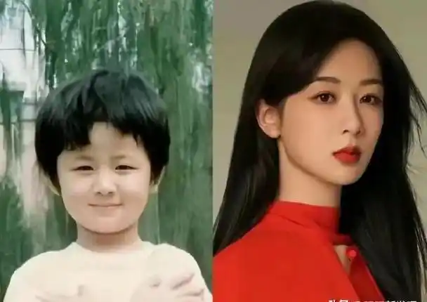 杨紫长了一张特别讨喜的娃娃脸,看着就让人心生喜爱.