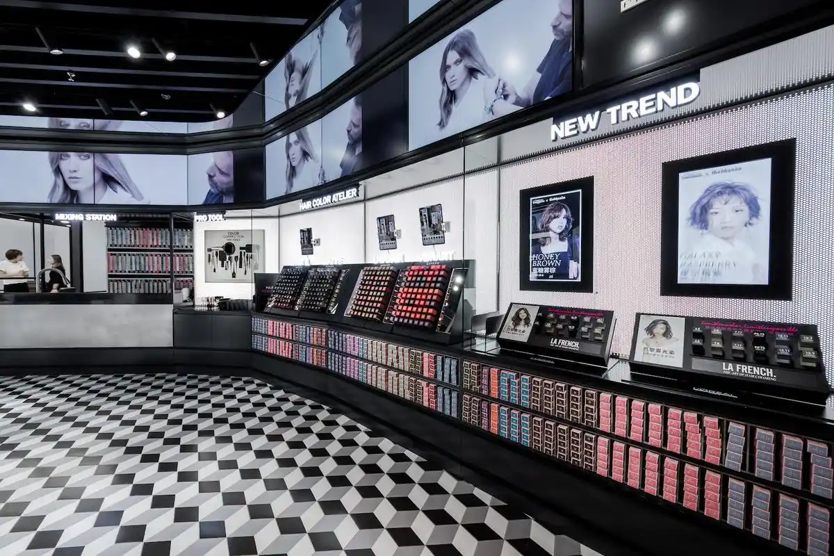 巴黎欧莱雅沙龙专属全球首家旗舰沙龙落户k11