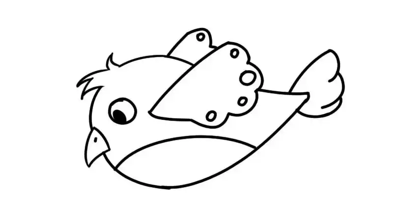 小鸟简笔画