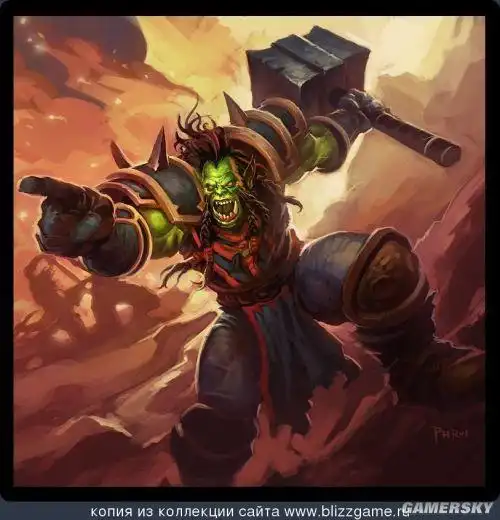 萨尔之怒海量炉石传说魔兽英雄传高清精美原画欣赏第二弹