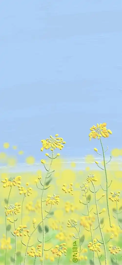 治愈系油画风壁纸