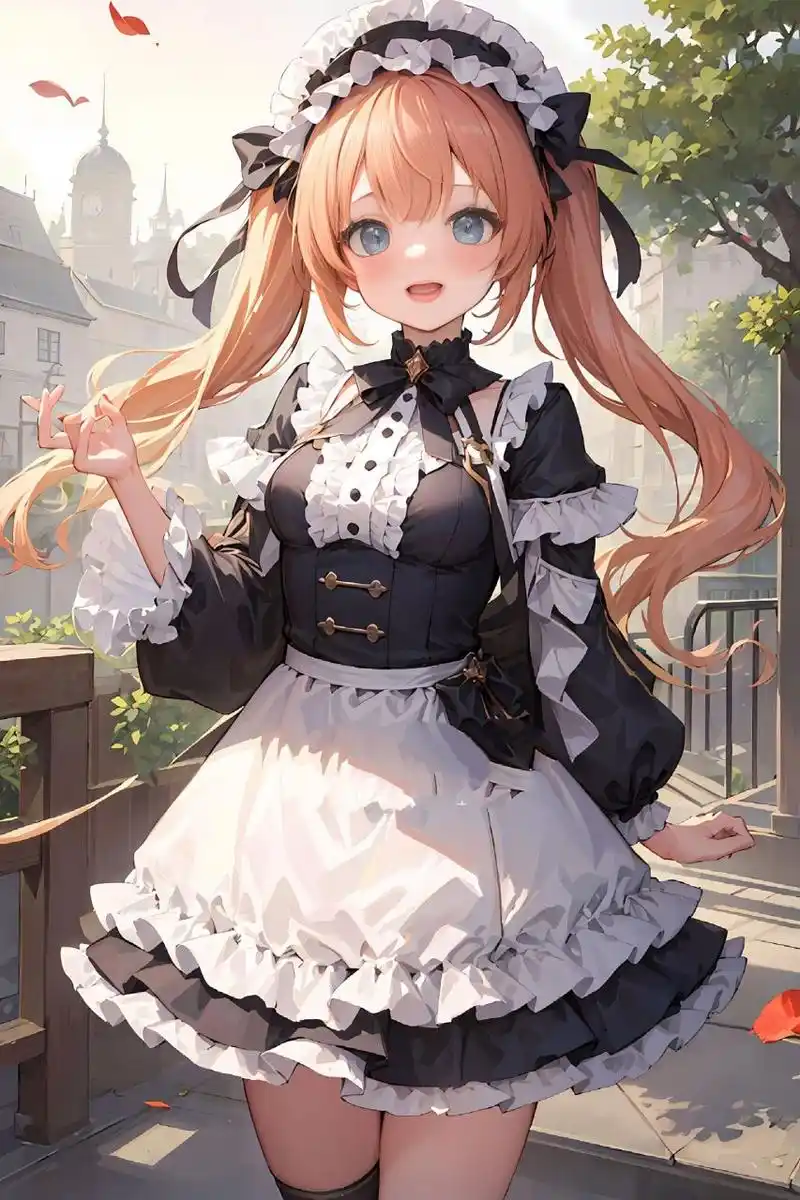 手机壁纸4k萝莉ai绘图高清壁纸二次元