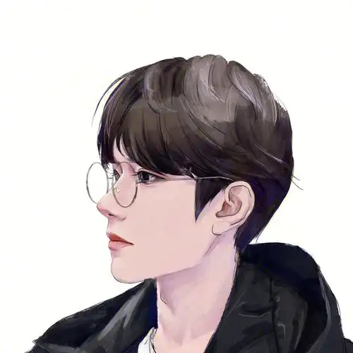 手绘头像打卡7100易烊千玺