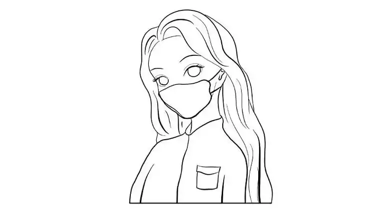 白衣天使简笔画画法  白衣天使简笔画教程