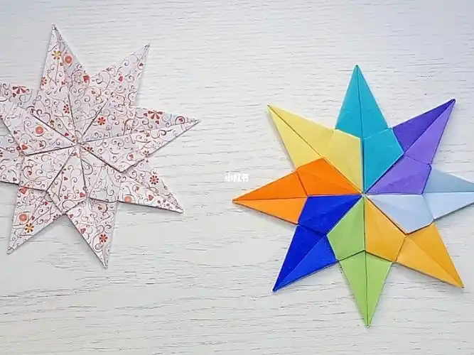 八角折纸飞镖教程
