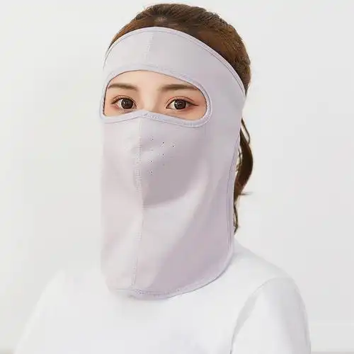 夏季口罩长款护颈包全脸蒙面面罩户外骑行旅行遮阳一件代发