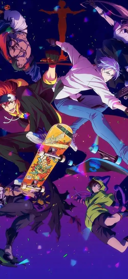 动画拼接背景图,动漫拼图背景(动漫无限滑板‖拼接壁纸)