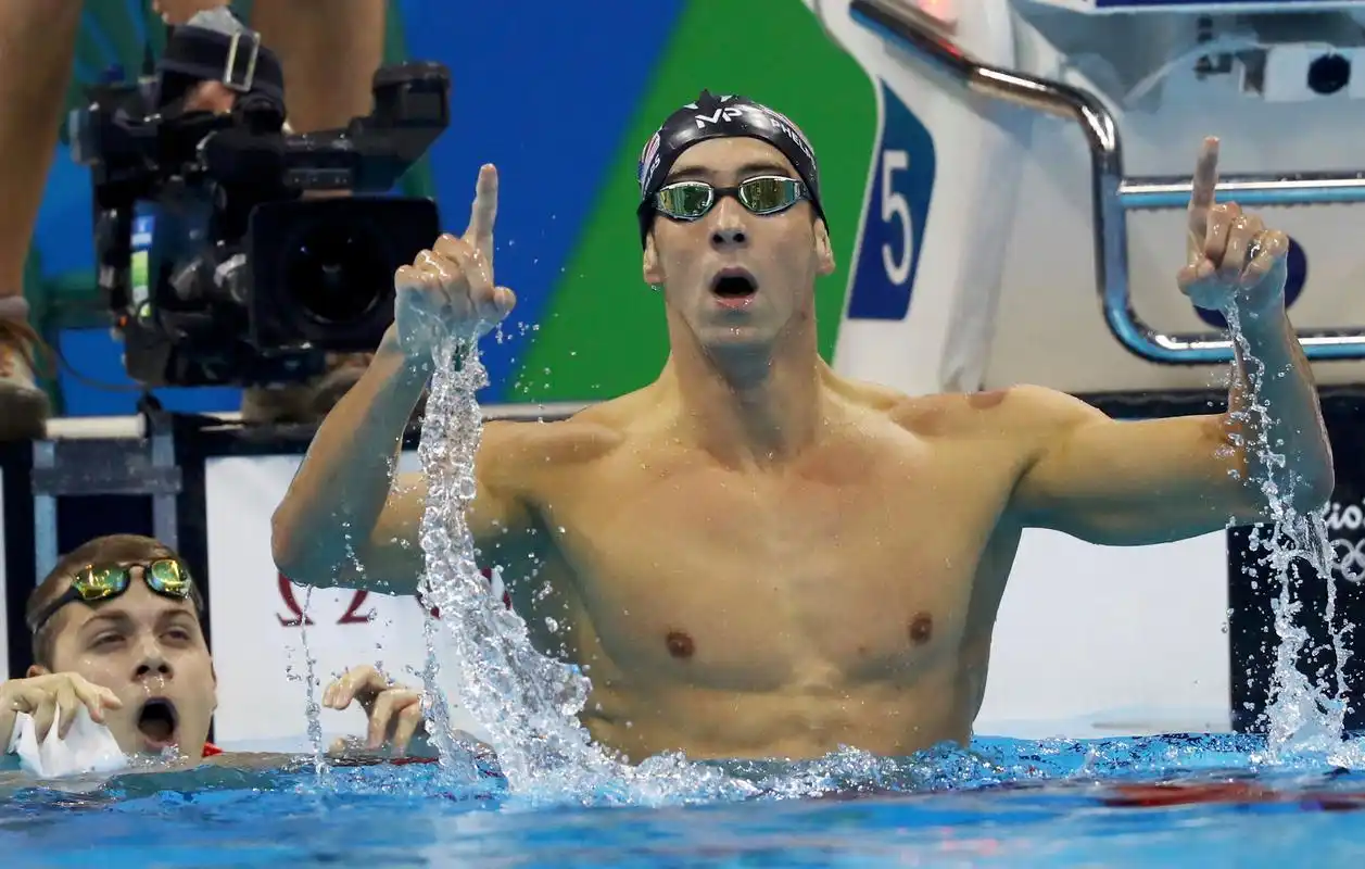 传奇!31岁菲尔普斯斩里约第2金 奥运第20金