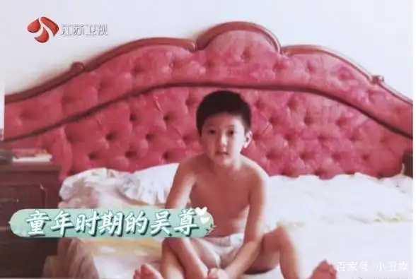 吴尊大量童年照曝出,小时婴儿肥都是一脸帅气,有点痞!