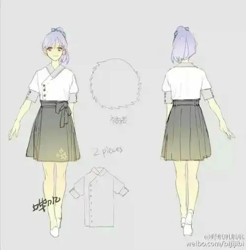 古风校服你喜欢哪一个图源水印