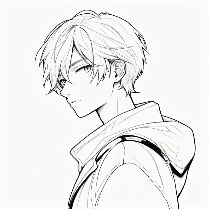 91 这里为你精选了一组侧脸男生头像,每一个角度都散发着不一样的