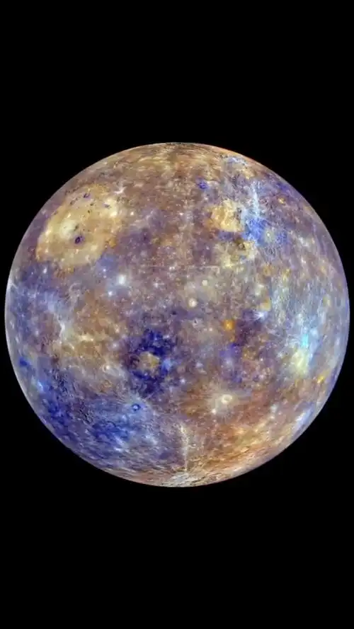 近距离感受下距离地球2亿公里远的水星真实面貌.