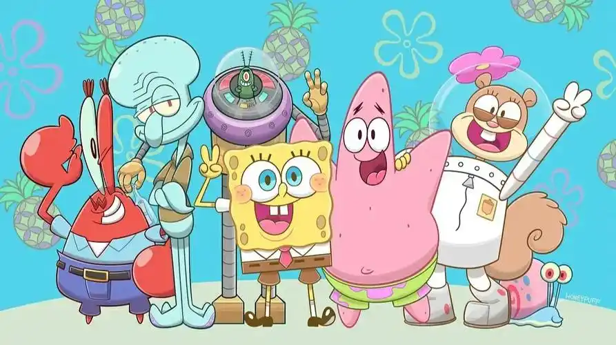 高清壁纸  #卡通壁纸  #每日壁纸  #海绵宝宝壁纸