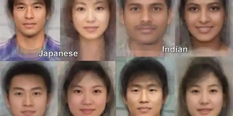 只有印度人长得还算有明显的面部特征的,比起中日韩三国的长相差别,不