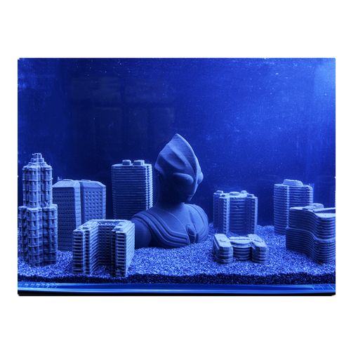 迪迦奥特曼鱼缸装饰造景大号摆件水族箱草缸沉底全套创意动漫布景